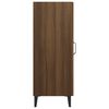 vidaXL Sideboard Braun Eichen-Optik 34,5x34x90 cm Holzwerkstoff
