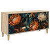 vidaXL TV-Schrank LOCHEM 102 x 33 x 50 cm Sonoma Holzwerkstoff