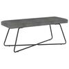 vidaXL Bank Dunkelgrau 110 x 40 x 45 cm Samt