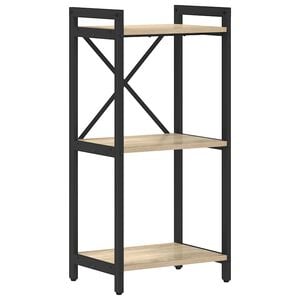 vidaXL B&uuml;cherregal 40 x 30 x 85 cm Holzwerkstoff Sonoma-Eiche
