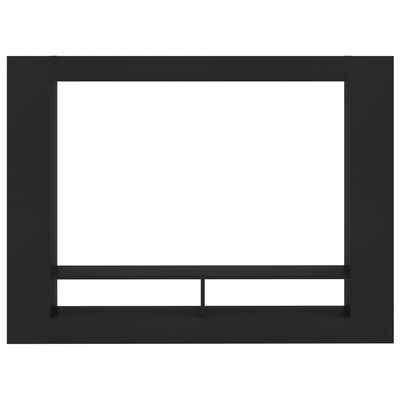 vidaXL TV-Schrank Schwarz 152×22×113 cm Spanplatte