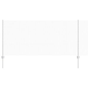 vidaXL Zaun mit Pfosten Silber 1 x 25 m Stahl