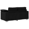 vidaXL Sofa Schwarz Gesamtabmessungen: 160 x 80 x 82 cm (B x T x H)