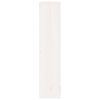 vidaXL Heizkörperverkleidung Weiß 79,5x19x84 cm Massivholz Kiefer