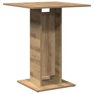 vidaXL Bistrotisch Artisan-Eiche 60x60x75 cm Holzwerkstoff