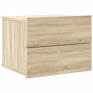 vidaXL Nachttisch Sonoma-Eiche 40x30x30 cm Holzwerkstoff