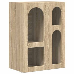 vidaXL Sideboard Sonoma-Eiche 59 x 35 x 80,5 cm Holzwerkstoff