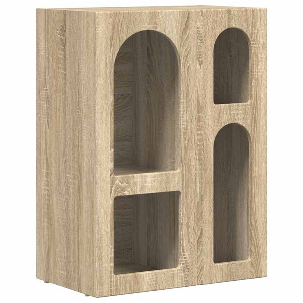 vidaXL Sideboard Sonoma-Eiche 59 x 35 x 80,5 cm Holzwerkstoff
