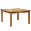 vidaXL Couchtisch Braun 60 x 60 x 36 cm Teak-Massivholz