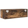vidaXL TV-Schr&auml;nke 2 Stk. R&auml;uchereiche 80x31x25,5 cm Holzwerkstoff