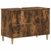 vidaXL Waschbeckenschrank DELFT Raucheiche 82 x 41 x 59 cm