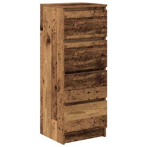 vidaXL Sideboard Altholz-Optik 37,5x35x99 cm Holzwerkstoff