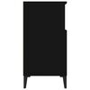 vidaXL Sideboard Schwarz 60x35x70 cm Holzwerkstoff