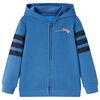 vidaXL Kinder-Kapuzenpullover Blau 104