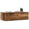 vidaXL Wandschrank Altholz-Optik 68x30x20 cm Holzwerkstoff