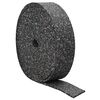 vidaXL Gummi-Granulat-Rolle Schwarz 2000 x 12 x 0,3 cm Gummi