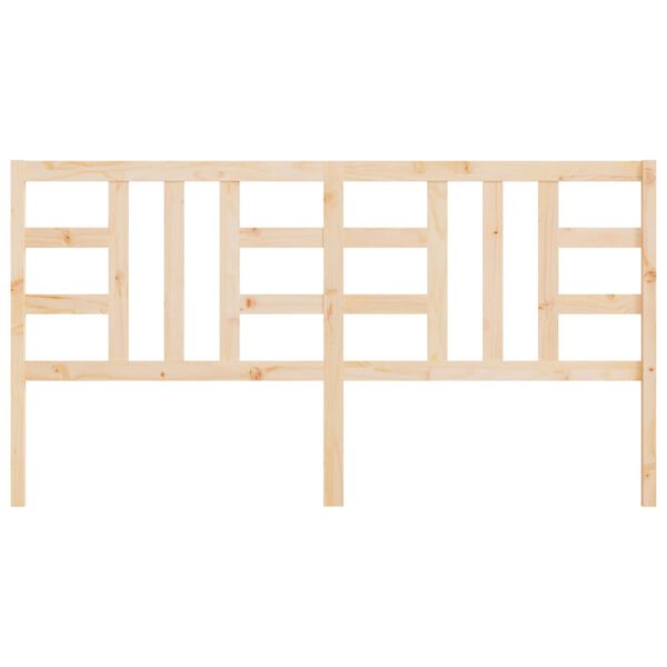 vidaXL Kopfteil 186x4x100 cm Massivholz Kiefer