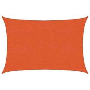 vidaXL Sonnensegel 160 g/m&sup2; Orange 2x2,5 m HDPE
