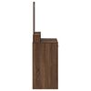 vidaXL Schminktisch Braun Eichen-Optik 79 x 41 x 140 cm Holzwerkstoff