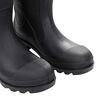 vidaXL Gummistiefel mit Herausnehmbarem Innenfutter Schwarz Gr. 46 PVC