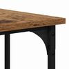 vidaXL Schreibtisch Altholz 139 x 139 x 75 cm Holzwerkstoff