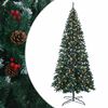 vidaXL K&uuml;nstlicher klappbarer Weihnachtsbaum 400 cm 600 LEDs