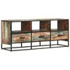 vidaXL TV-Schrank 110x30x45 cm Altholz Massiv