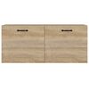 vidaXL Wandschrank Sonoma-Eiche 80x36,5x35 cm Holzwerkstoff