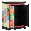 vidaXL Konsolentisch mit Regal mit Speicher Mehrfarbig 50 x 30 x 70 cm