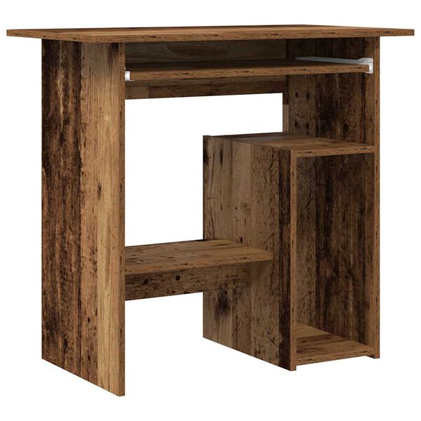 vidaXL Schreibtisch Altholz-Optik 80x45x74 cm Holzwerkstoff