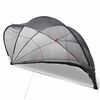 vidaXL Pool-Dome Schwarz 430 x 430 x 210 cm