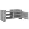 vidaXL TV-Schrank Grau Sonoma 80x35x40 cm Holzwerkstoff