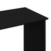 vidaXL Schreibtisch Schwarz 102x50x75 cm Holzwerkstoff