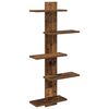 vidaXL Wandregal Altholz 48,5 x 15 x 101 cm Holzwerkstoff