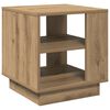 vidaXL Couchtisch Artisan-Eiche 40x40x43 cm Holzwerkstoff