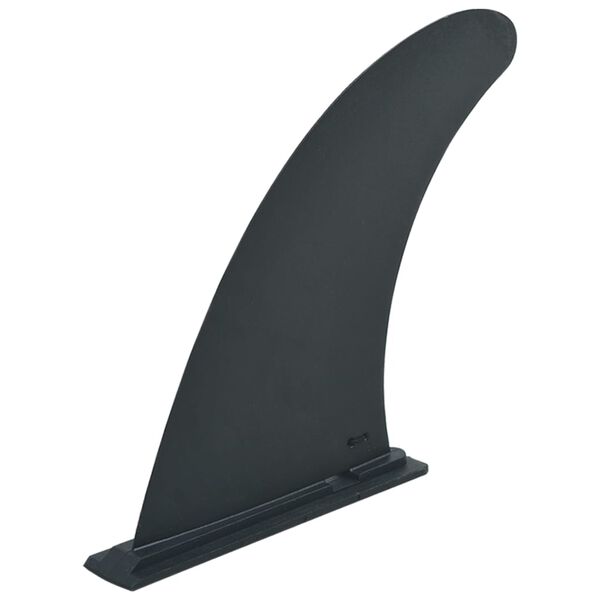 vidaXL Mittelflosse f&uuml;r SUP-Board 18,3 x 21,2 cm Kunststoff Schwarz