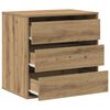 vidaXL Kommode Artisan-Eiche 60x41x58 cm Holzwerkstoff