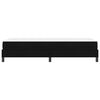 vidaXL Boxspringbett mit Matratze Schwarz 90 x 200 cm Stoff