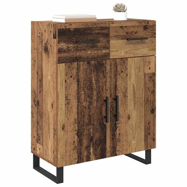 vidaXL Sideboard Altholz 69,5 x 34 x 90 cm Holzwerkstoff