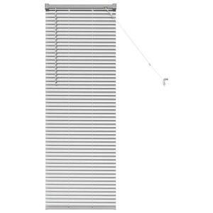 vidaXL Venezianische Jalousien Silber 130 x 45 cm Aluminium