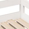 vidaXL Tagesbett Ausziehbar mit Schubladen ohne Matratze Weiß 90x190cm