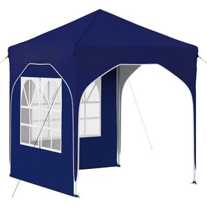 vidaXL Pop-up Partyzelt 192 x 192 x 245 cm Blau