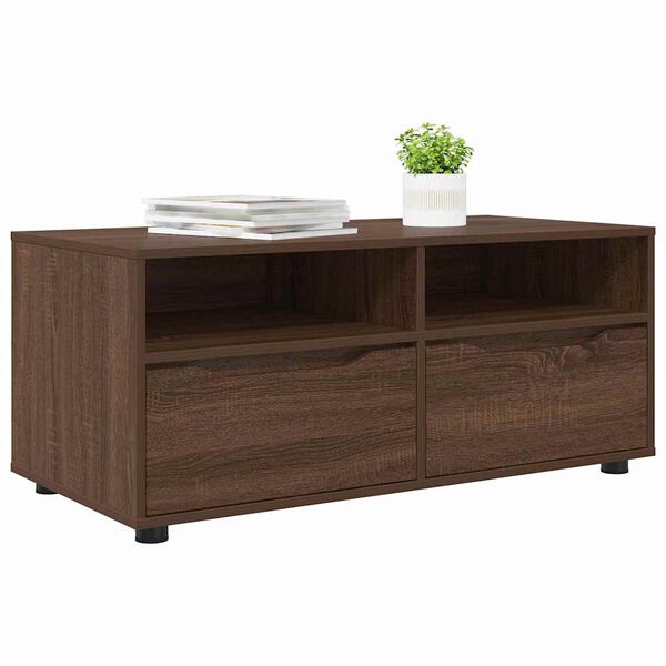 vidaXL TV-Schr&auml;nk Braun Eichen-Optik 100 x 48 x 43 cm Holzwerkstoff