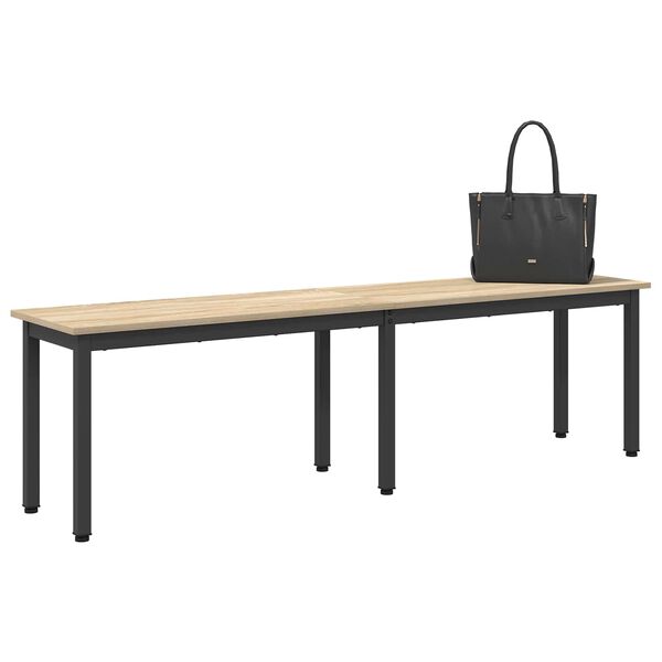 vidaXL Bank Sonoma 160 x 35 x 45 cm Holzwerkstoff