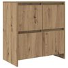 vidaXL Sideboards 2 pcs Artisan-Eiche 70 x 41 x 75 cm Holzwerkstoff