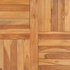 vidaXL Tischplatte Massivholz Teak 70&times;70&times;2,5 cm