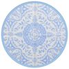vidaXL Outdoor-Teppich ARAKIL Baby Blau &Oslash;200 cm PP