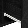 vidaXL Sideboard Schwarze Eiche 101,5 x 35 x 70 cm Holzwerkstoff
