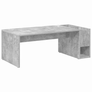vidaXL Couchtisch Beton Grau 101,5 x 50 x 37 cm Holzwerkstoff