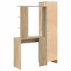 vidaXL Schreibtisch 2 pcs Sonoma-Eiche